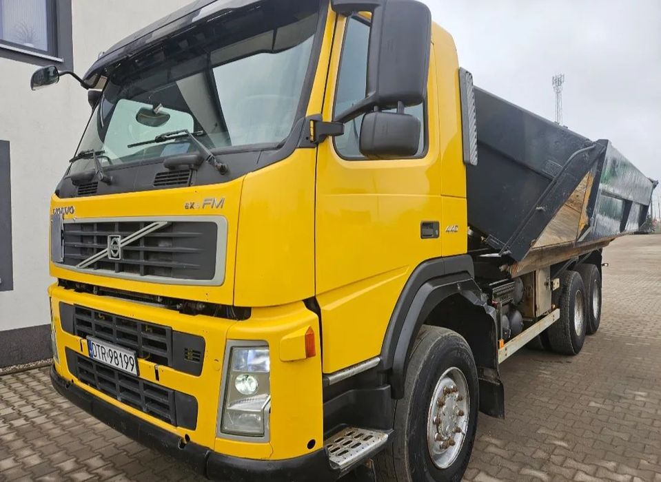 Volvo FM 440  *6x6*Bordmatic*Wywrotka*Dwustronny Kiper*Zabudowa 550 cm*Klima*CB*
