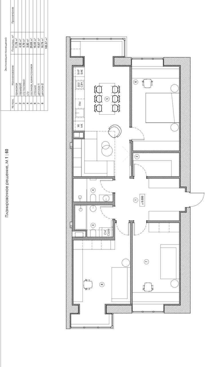 Успенская площадь.Продам 4к кв. 115 м2 в Центре. После строителей.