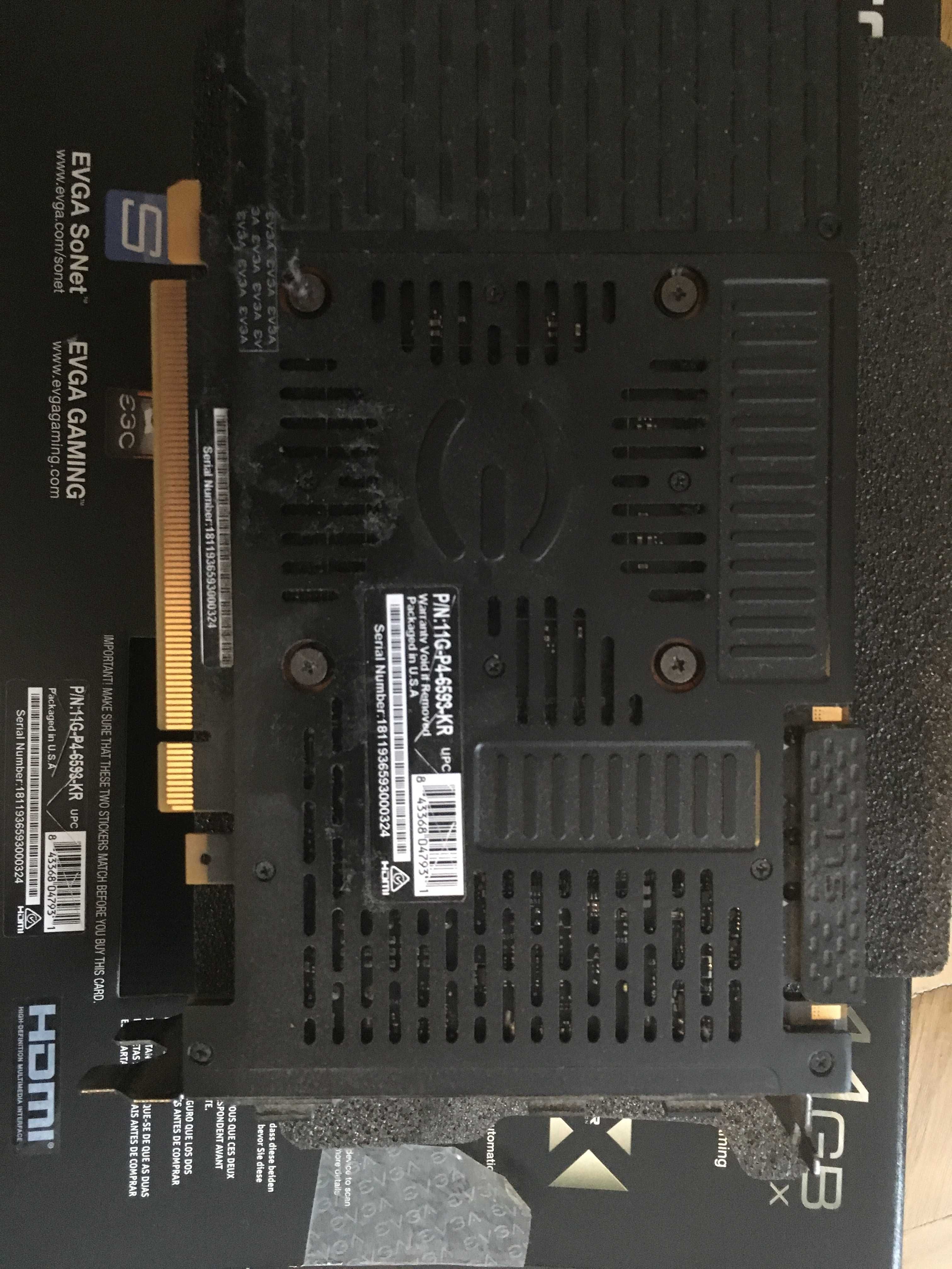 Karta graficzna GeForce GTX 1080 Ti 11 GB (lepsza niz RTX 2020 SUPER)