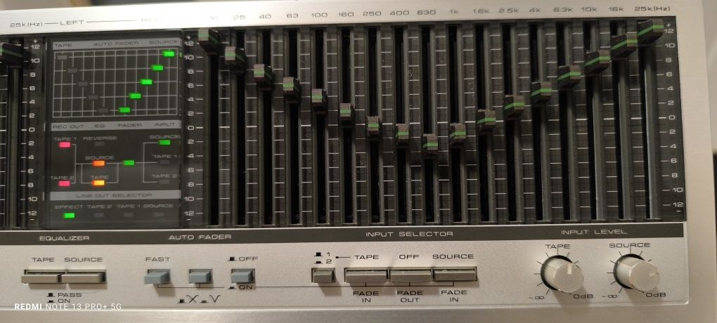 Pioneer equalizer SG-90 pasuje też do blue line.