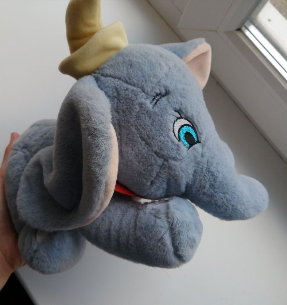 Слонёнок Dumbo Disney мягкая игрушка Дамбо слоник