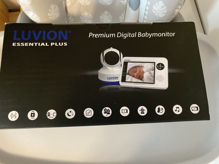 LUVION ESSENTIAL PLUS - elektroniczna niania z kamerą i monitorem 3,5"