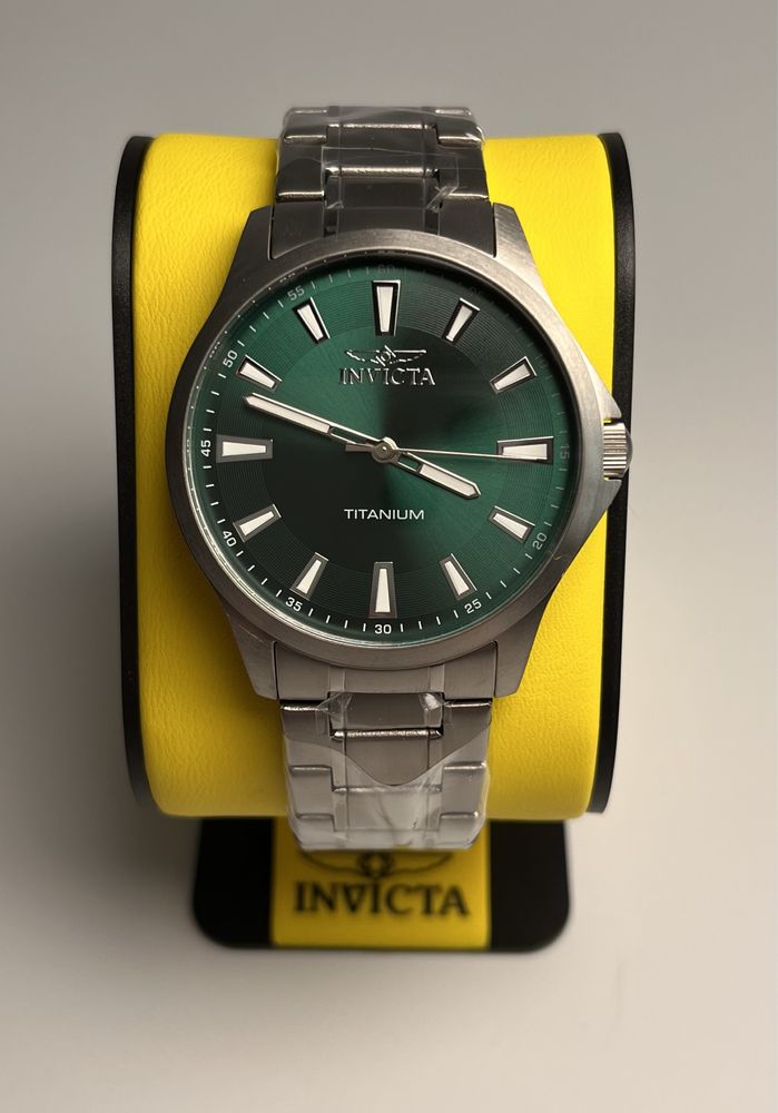 Invicta 47518 Titanium, інвікта, часы инвикта титановые Ø43мм