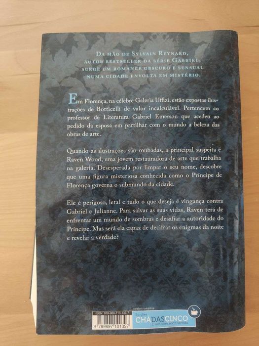 Livro - Raven - Noites de Florença de Sylvain Reynard