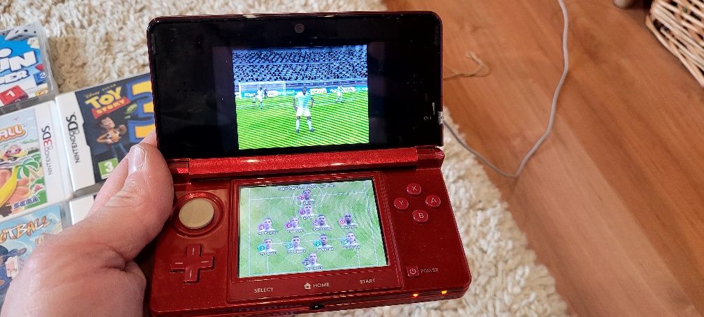 Konsola Nintendo 3DS+plecak gry