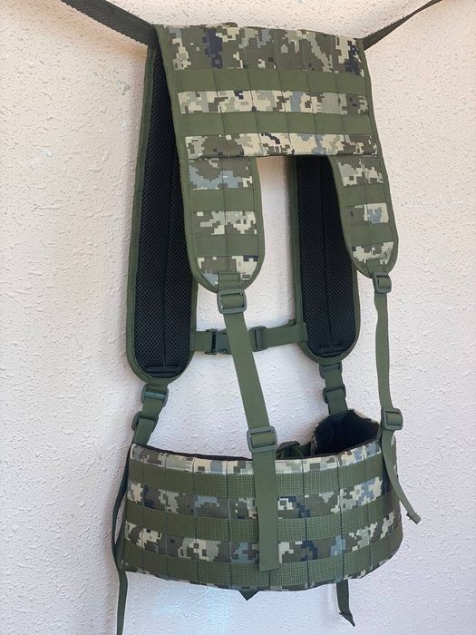 РПС мультикам піксель ЗСУ пояс тактичний multicam warbelt разгрузка