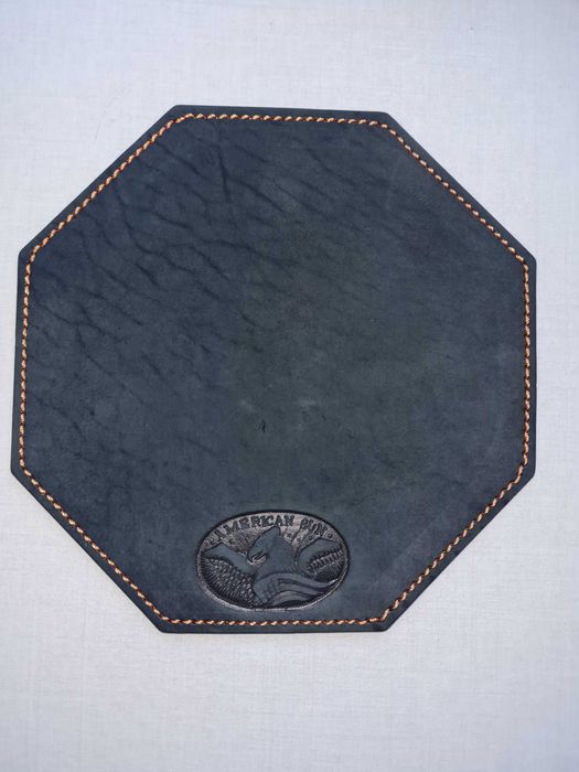 коврик из натуральной кожи под компьютерную мышь