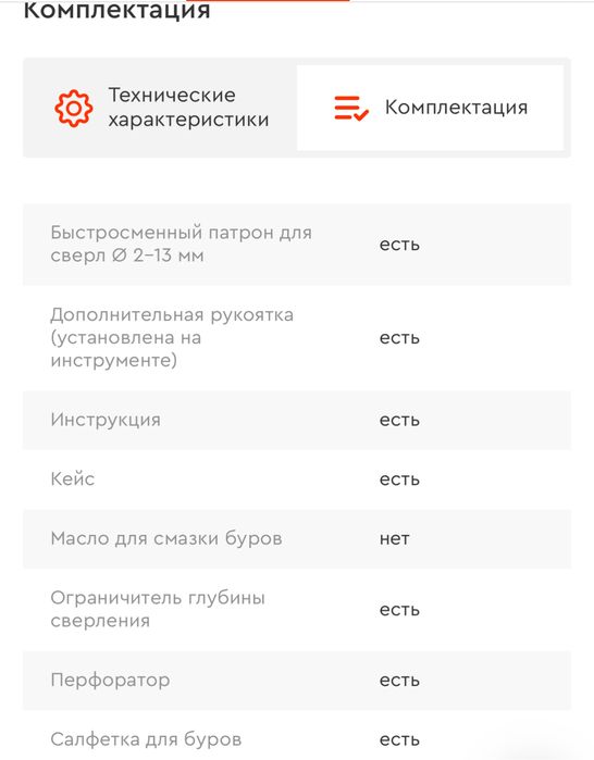 Перфоратор прямой Dnipro-M RH-100Q
