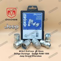 Гайки секретки Jeep Grand Cherokee Dodge Durango, RAM 1500 M14x1.5