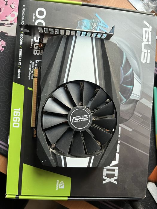 Видеокарта ASUS GeForce GTX 1660 Phoenix OC 6GB