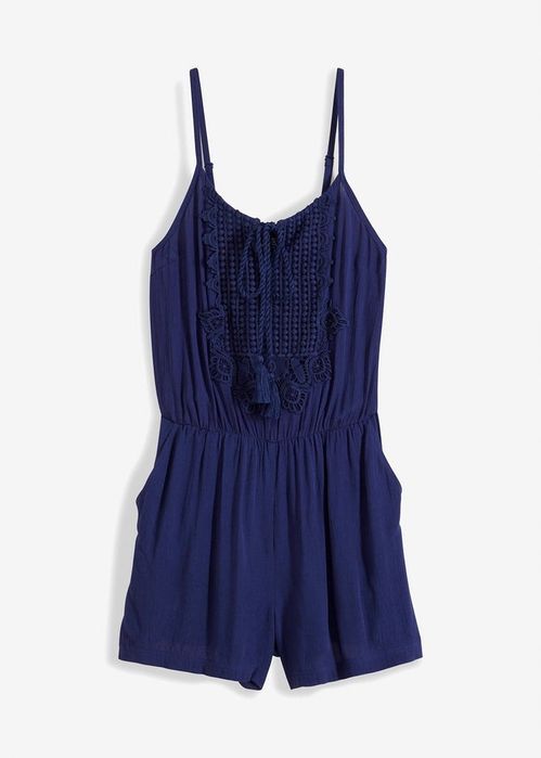 B.P.C kombinezon letni granatowy boho ^40