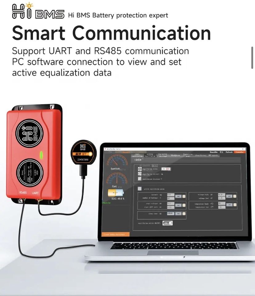 Активний балансир SMART 3S, 4S, 7S, 8S, 13S, 14S, 16S 20S, 24S