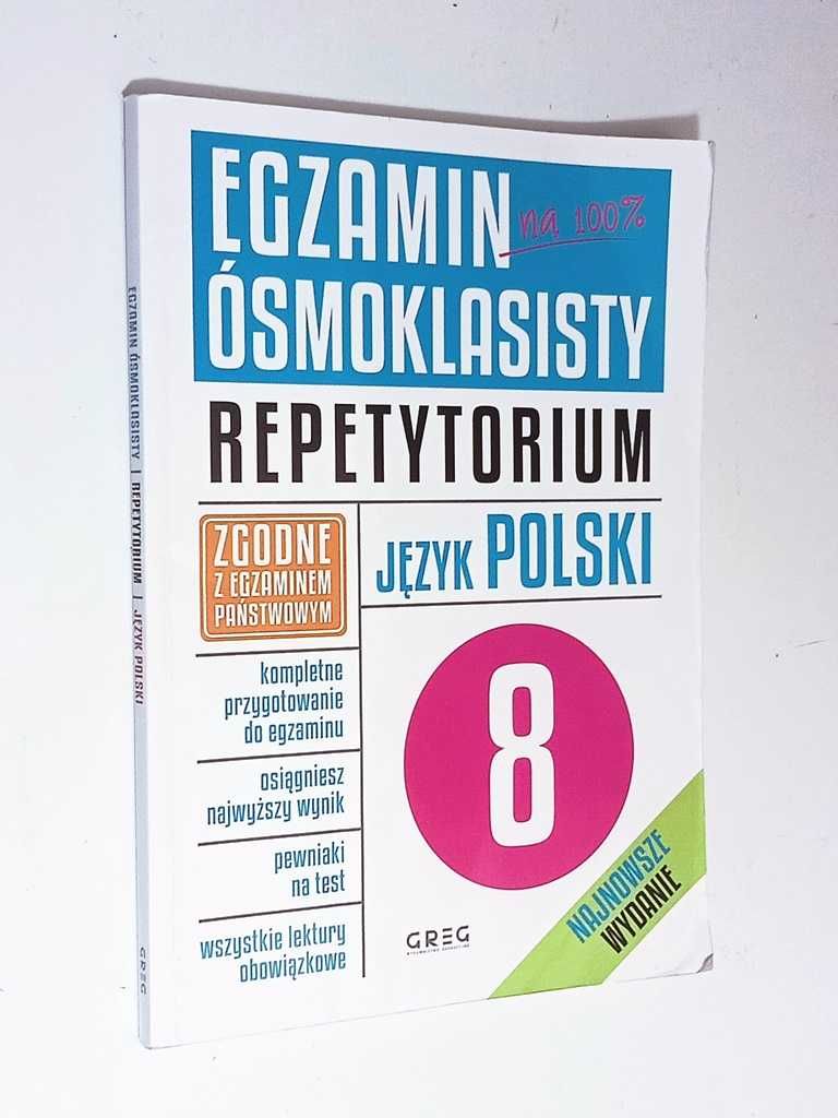 Egzamin ósmoklasisty - j. polski, Repetytorium, Greg