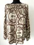 H&M x Richard Allan elegancka satynowa bluzka