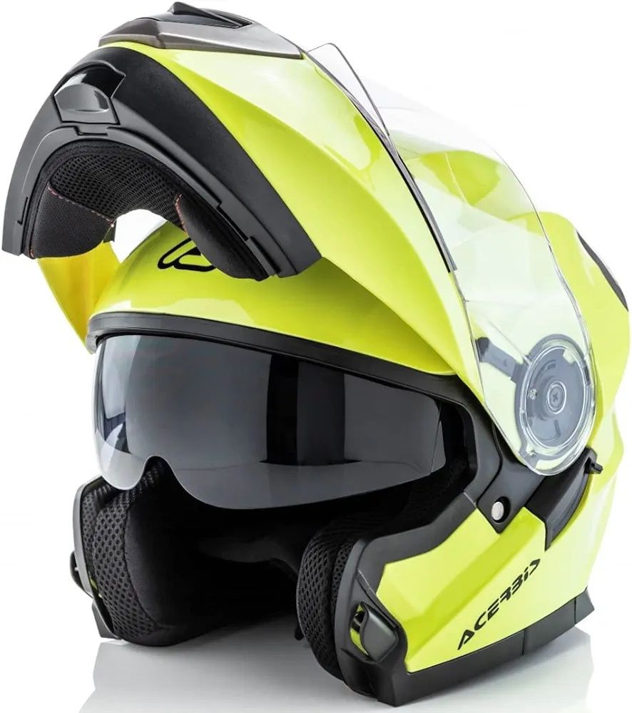 ACERBIS Kask motocyklowy Serel 2206 modułowy szczękowy roz l xl neon