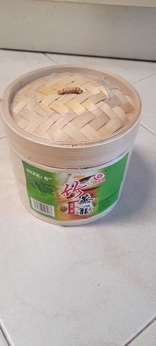 Bambu Steamer / cozer a vapor Novo