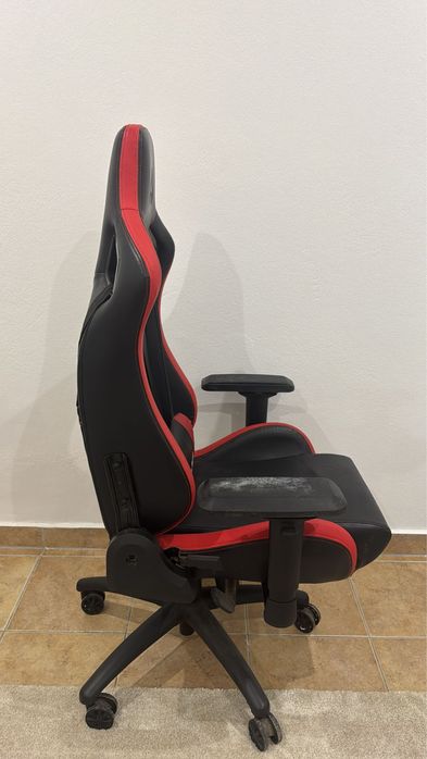 Cadeira Gaming Alpha Gamer Agatena-Atena - Preto/Vermelho