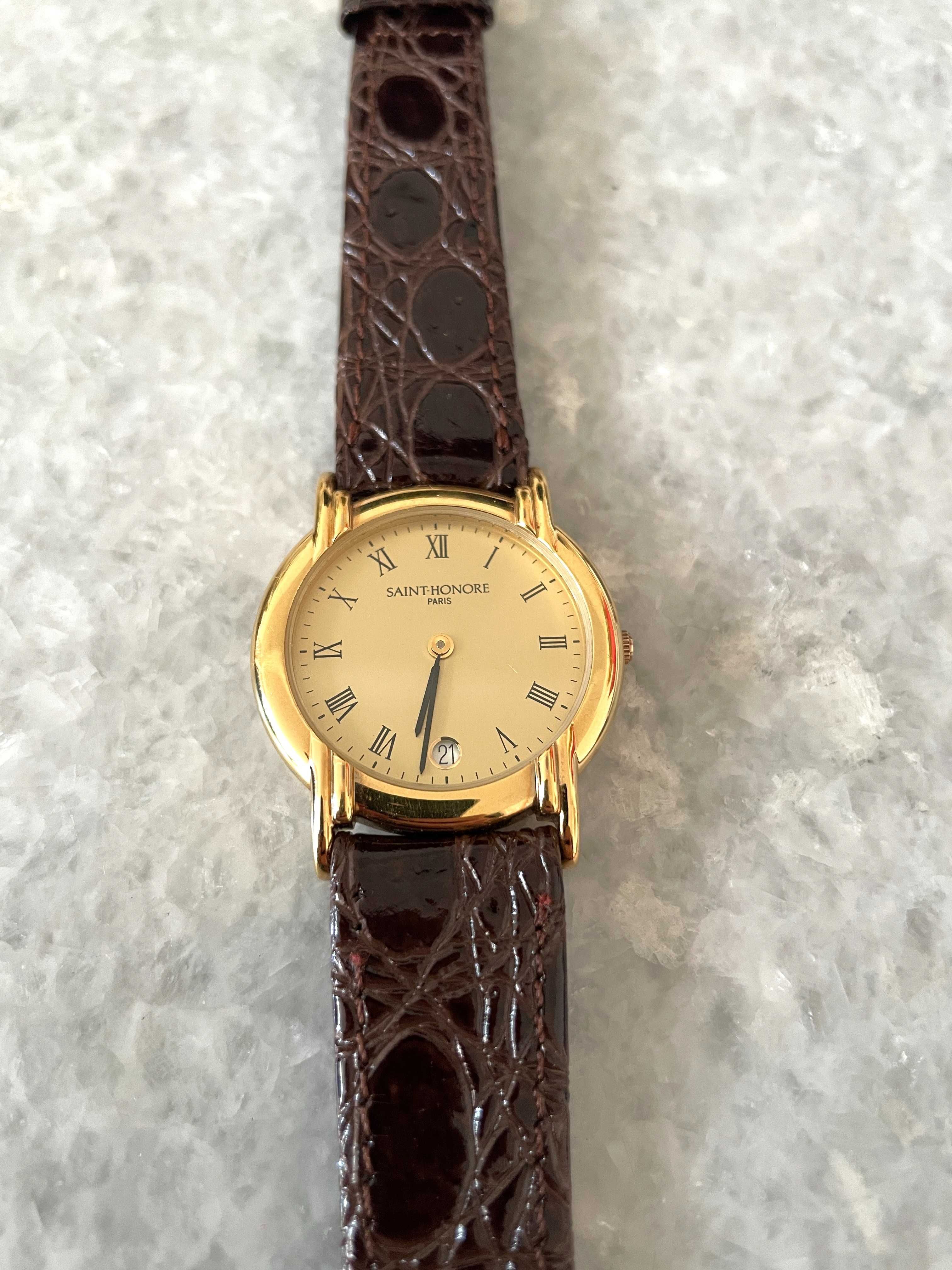 Relógio Saint Honoré Paris - dourado