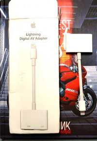 Apple адаптер Lighting digital AV Adapter. для Iphone