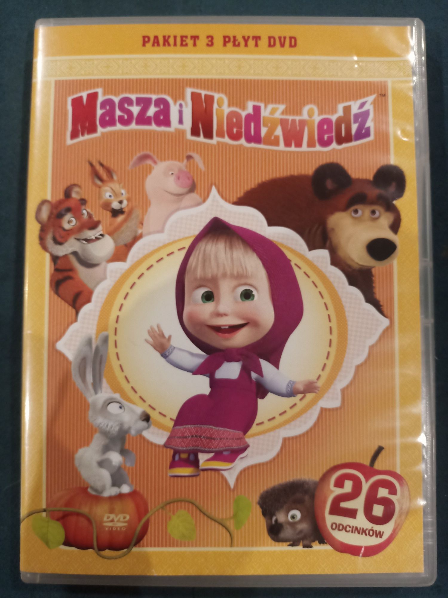 Bajka 3 x DVD Masza i Niedźwiedź sezon I cześć 1 2 3  26 odcinków