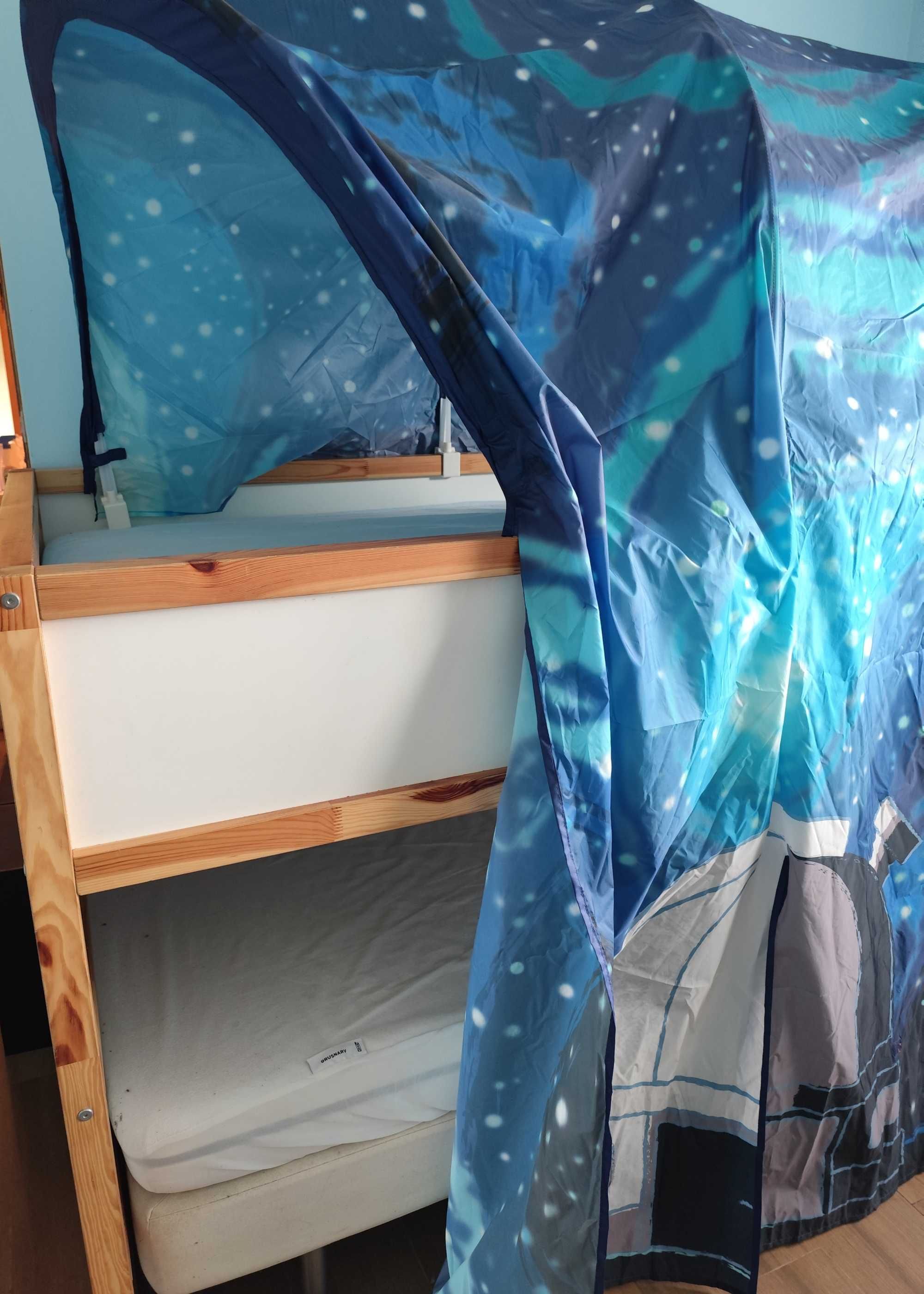 Duas camas IKEA : Kura+sommier