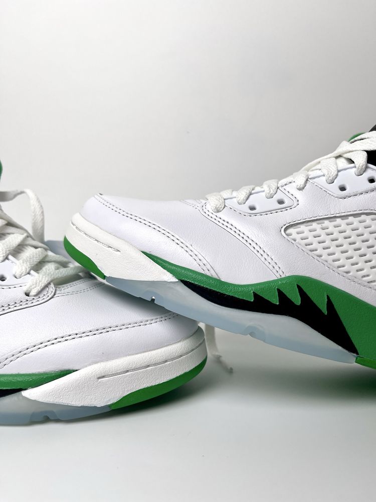 Оригинал Nike Air Jordan 5 Retro Lucky Green (DD9336 103) кожание
