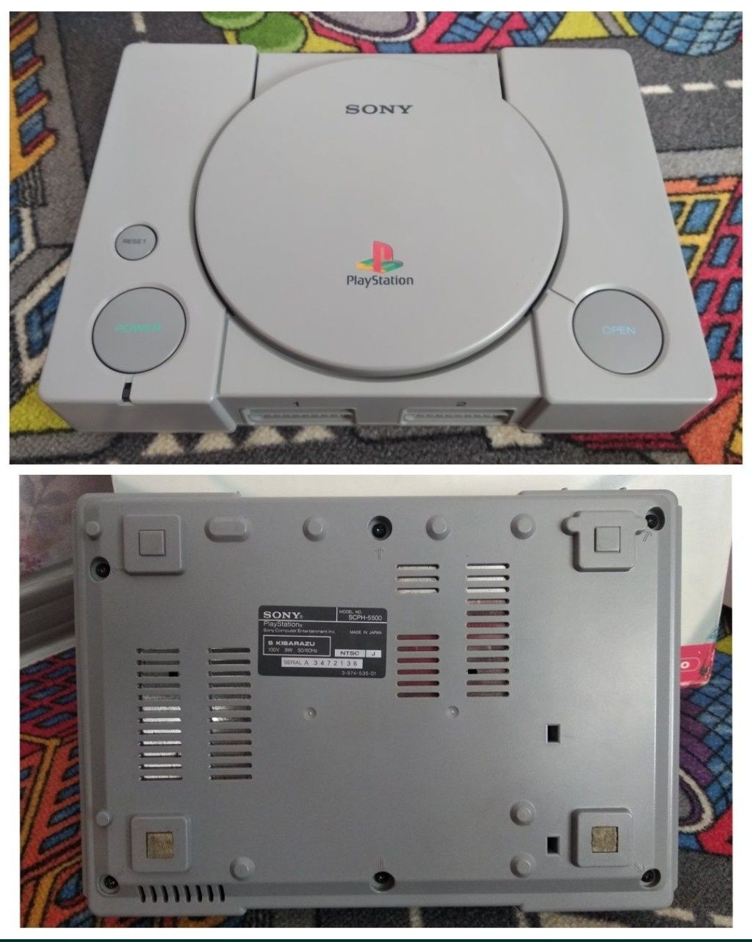 Sony playstation 1 fat psone ps1 classic original ntscj