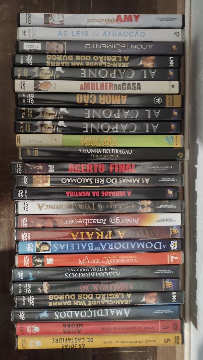 204 Filmes DVD DVD's