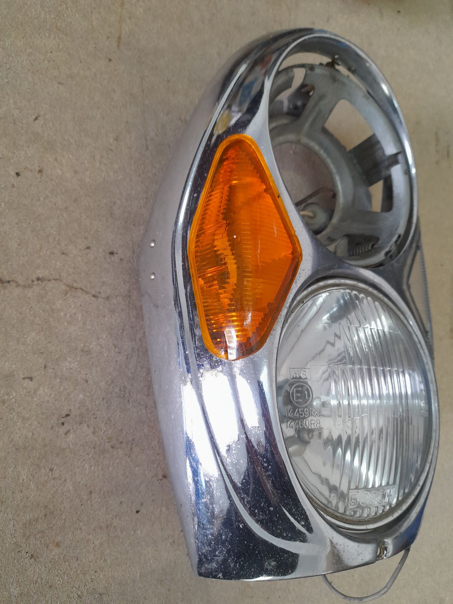 Reflektor lampa mercedes w108 bosch