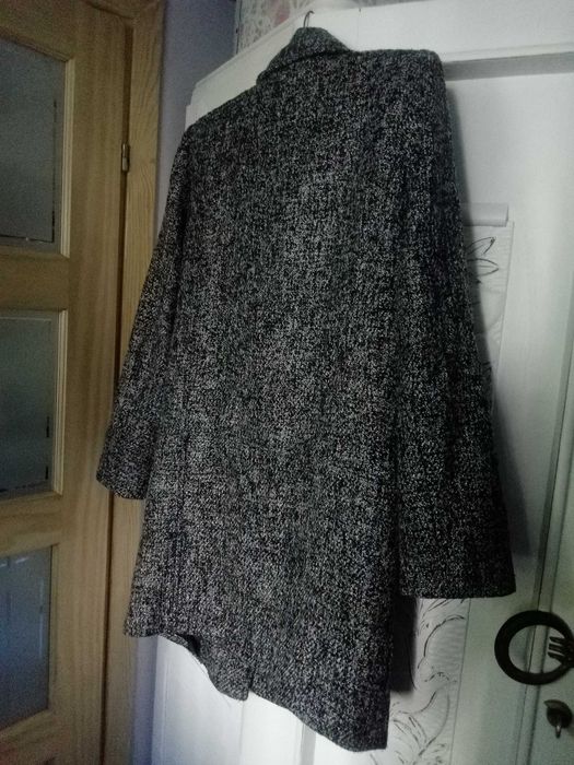 Płaszcz damski wiosna jesień zima kurtka przejściowy klasyczny 38 M