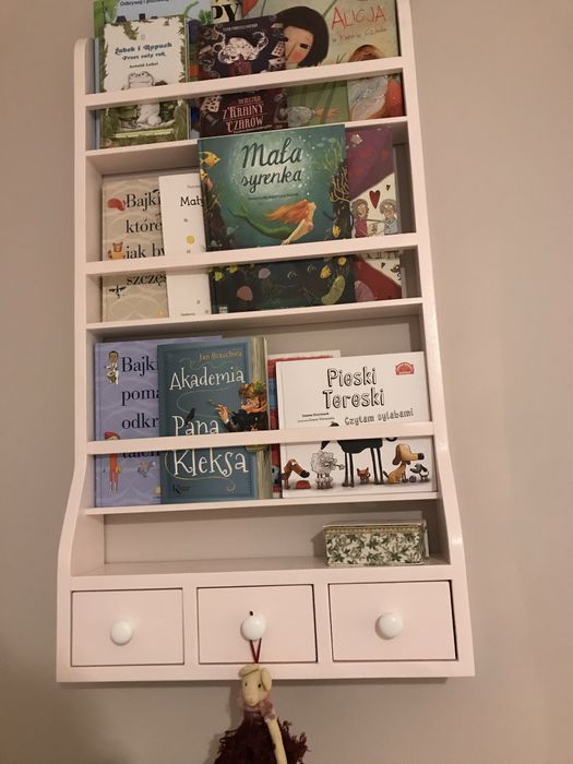 Półka na książki biblioteczka dla dziecka