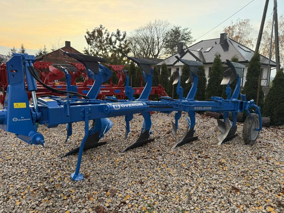 Pług 4 skibowy Obrotowy Overum !! Hydraulika!! Kverneland Kuhn! Igła!!