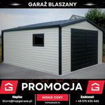 3.Garaż blaszany domek ogrodowy 3x5m schowek blaszany nowoczesny garaż
