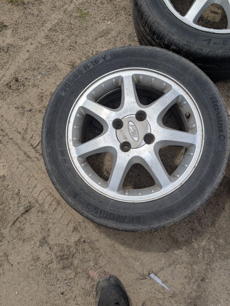 Alufelgi opony 205/55r16 4x108 ford