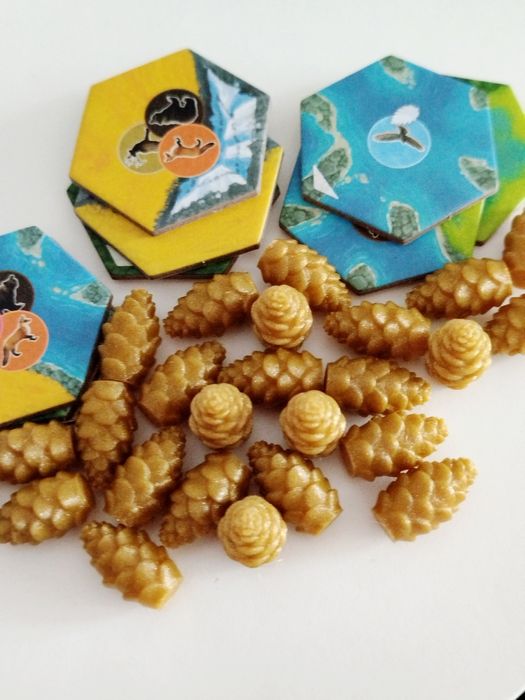 Pinhas - Cascadia - Jogo de Tabuleiro