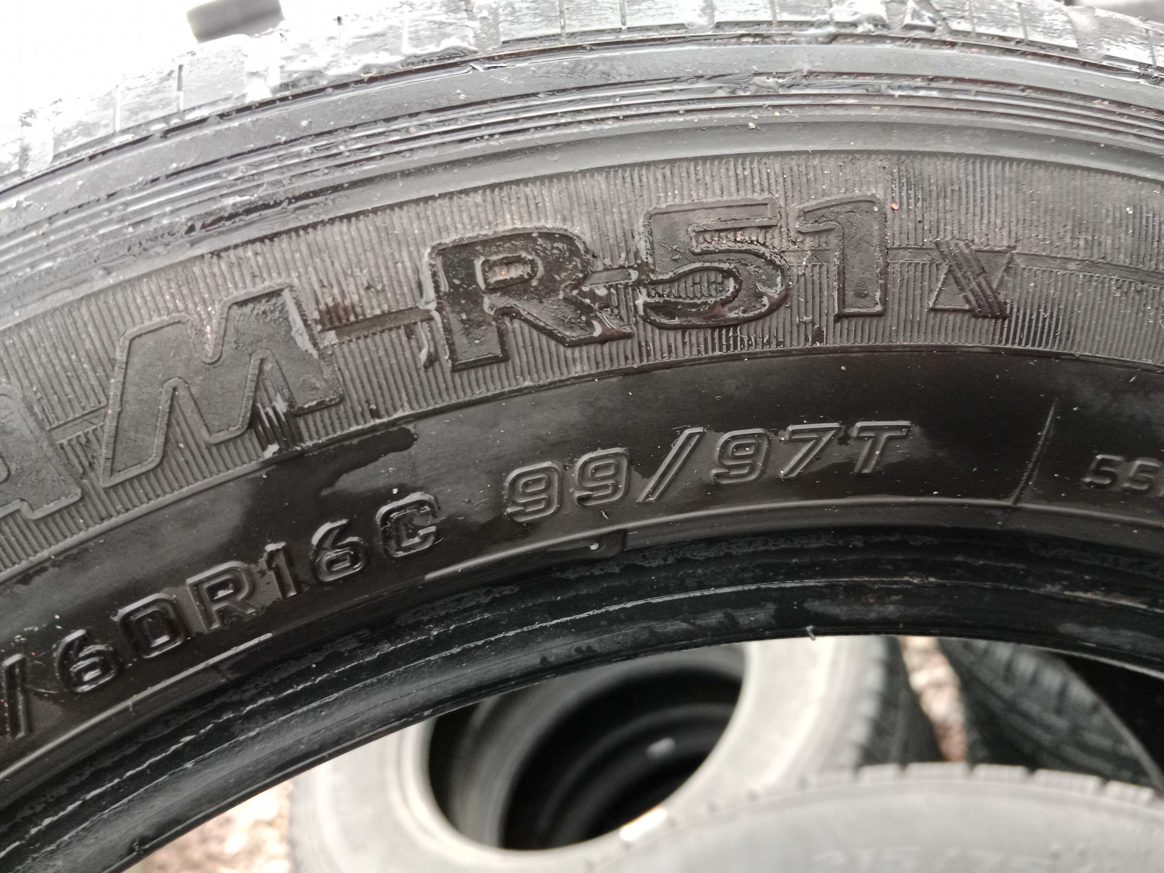 Opona używana 195/60R16C Falken Linam R51 1szt.