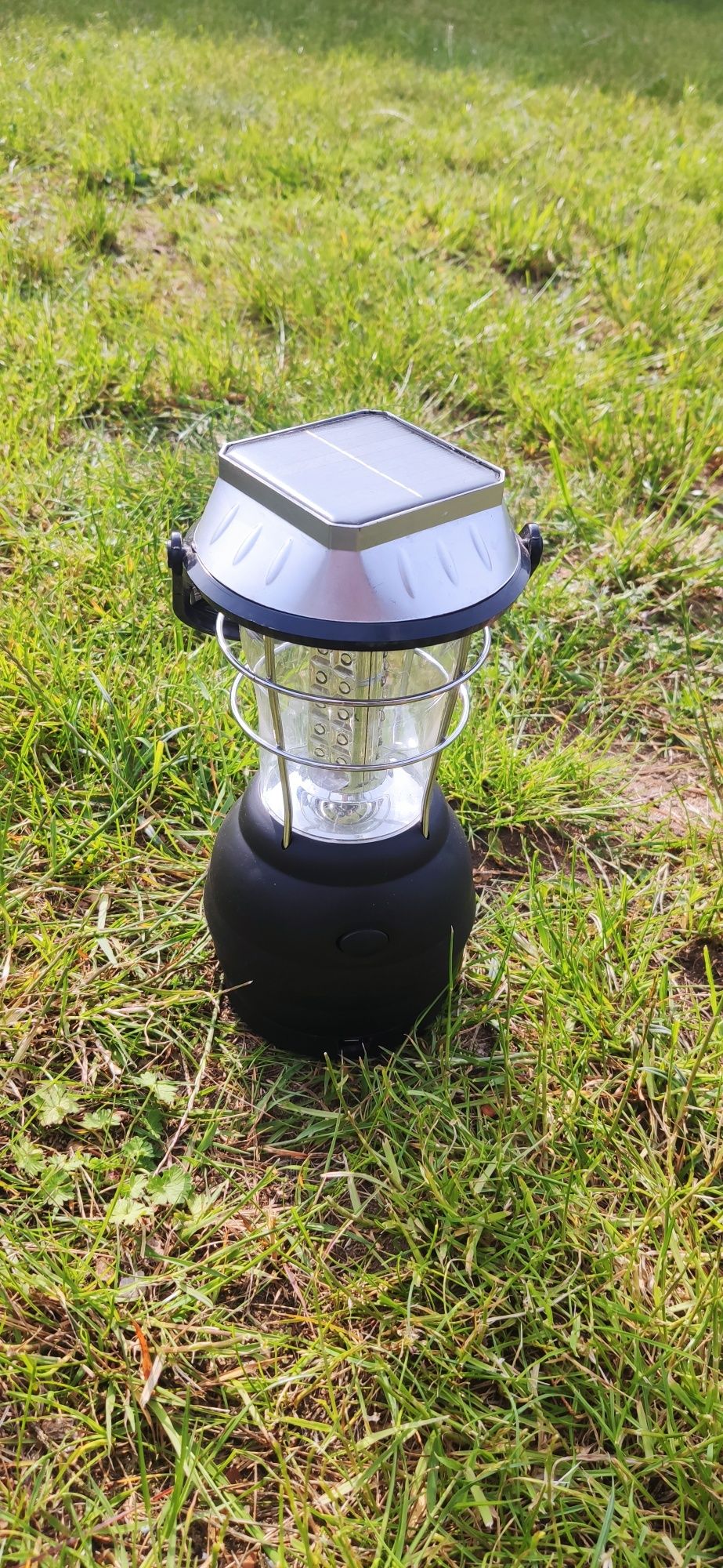 Solarna lampa kempingowa 36 LED dynamo