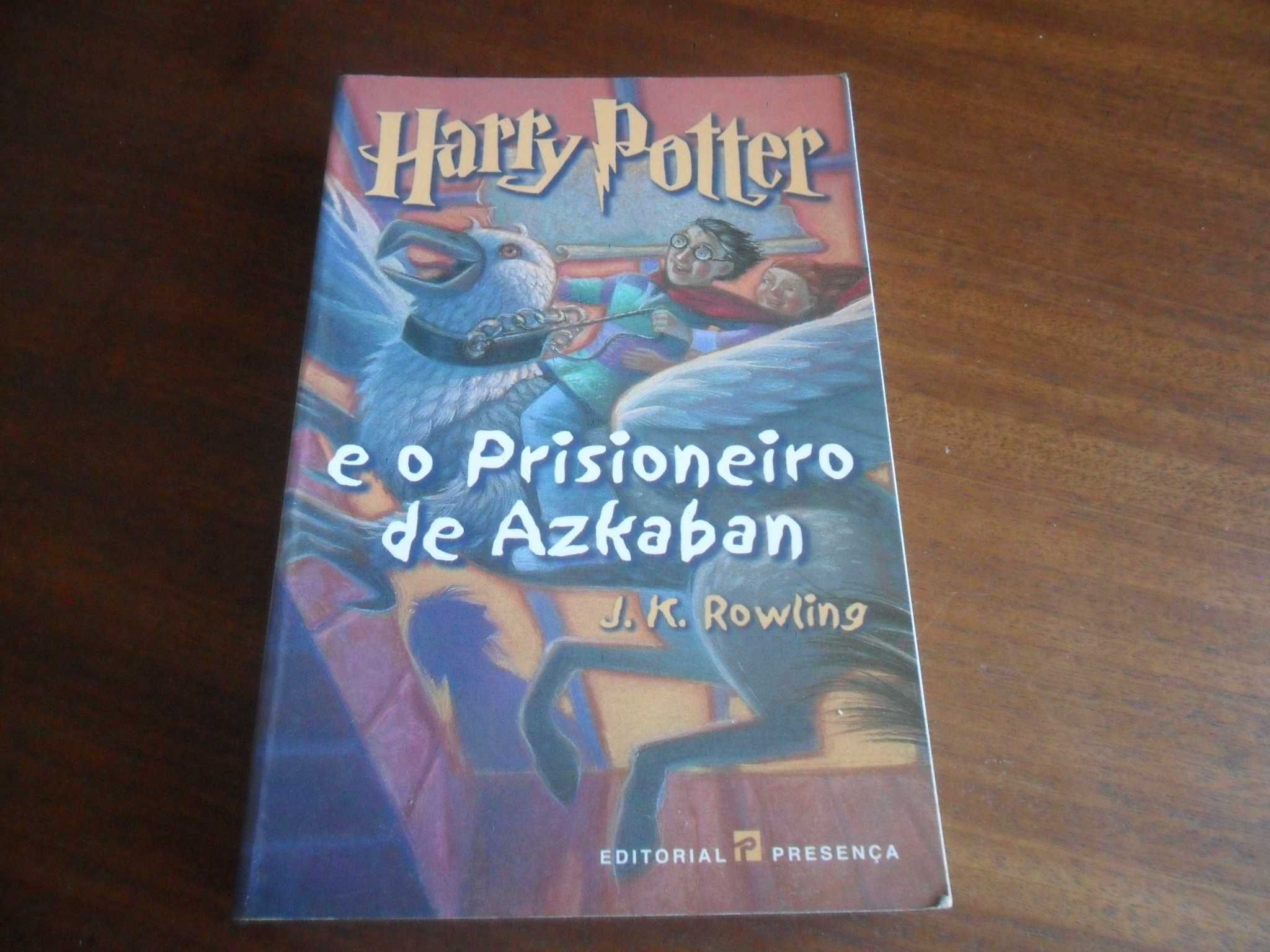 "Harry Potter e o Prisioneiro de Azkaban" de J K. Rowling - 1ª Ed 2000