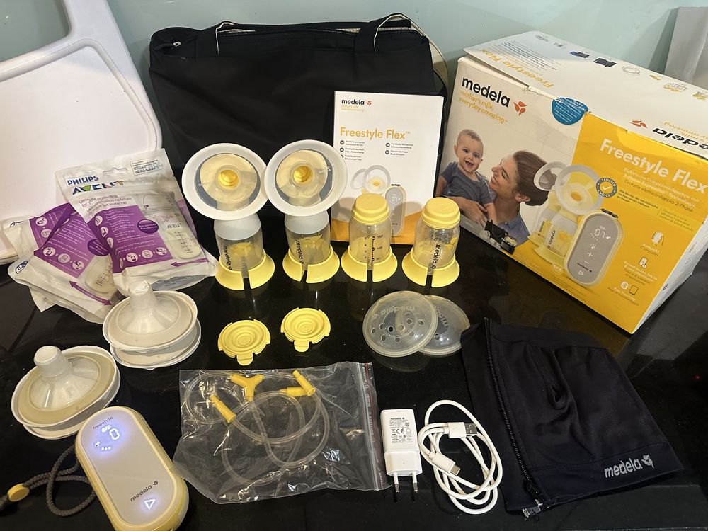 Medela Freestyle Flex com extras