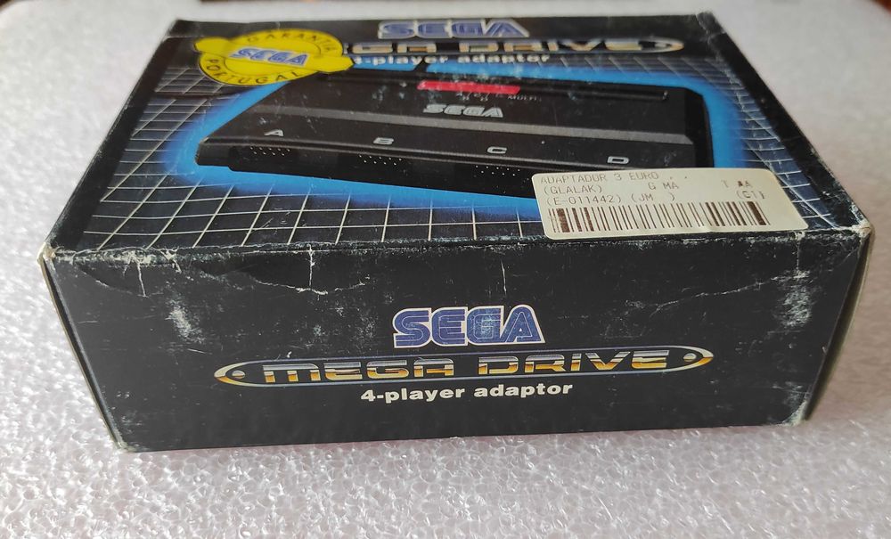 SEGA Portugal Mega Drive 4 Player Adaptor Multitap Megadrive