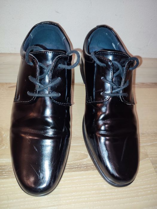 Buty chłopięce eleganckie pantofle rozm. 34 komunia przyjęcie