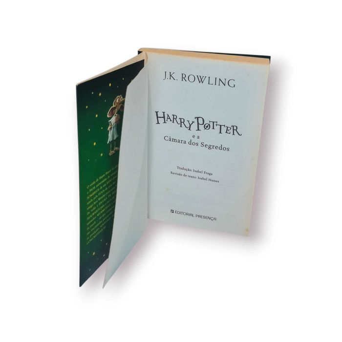 Harry Potter e a Câmara dos Segredos –J.K. Rowling(Editorial Presença)