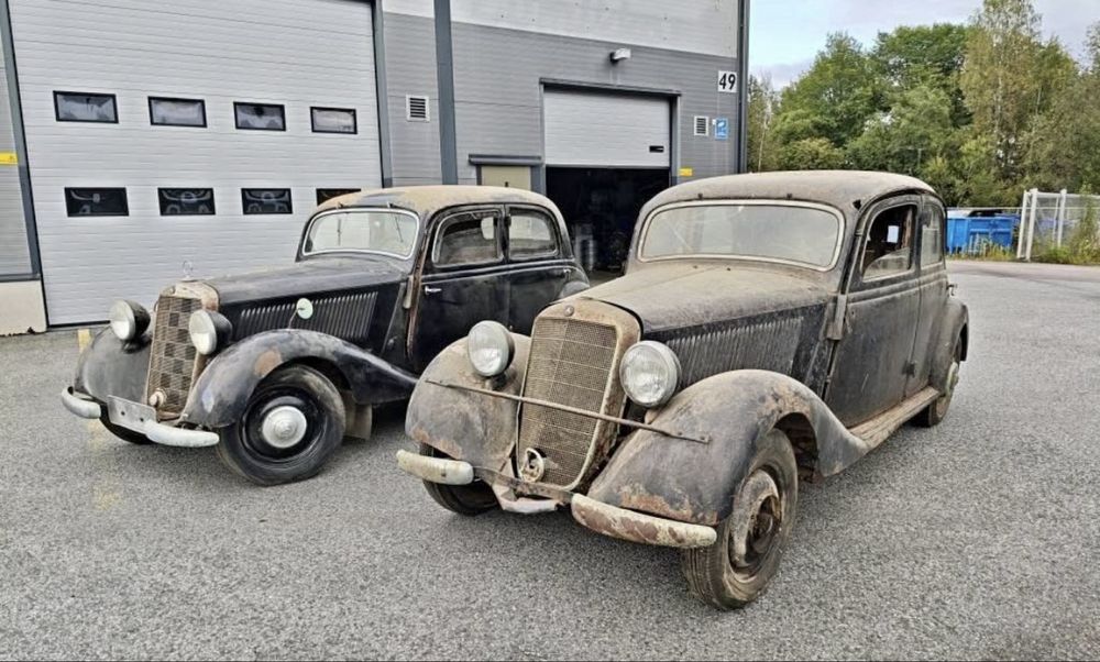 Mercedes 170v zabytek