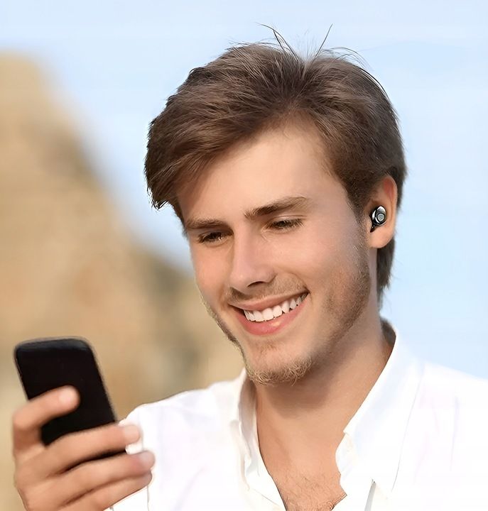 Słuchawki Bezprzewodowe Bluetooth 5.3 3 Gen Model 2024 Mikrofon + Powe