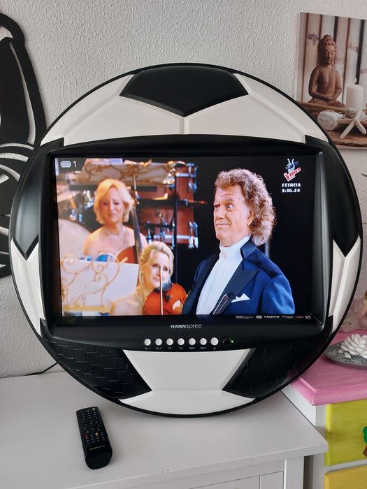Televisão bola de futebol