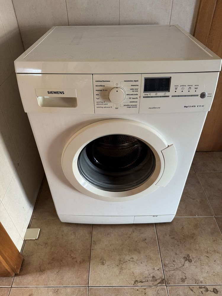 Maquina lavar roupa siemans 7kg class A