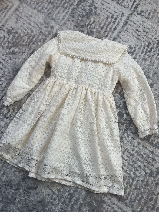 Przepiękna elegancka sukieneczka 104 wesele święta sesja