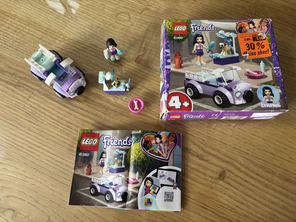 Lego Friends Mobilna Klinika Weterynaryjna 41360 (zestaw kompletny)