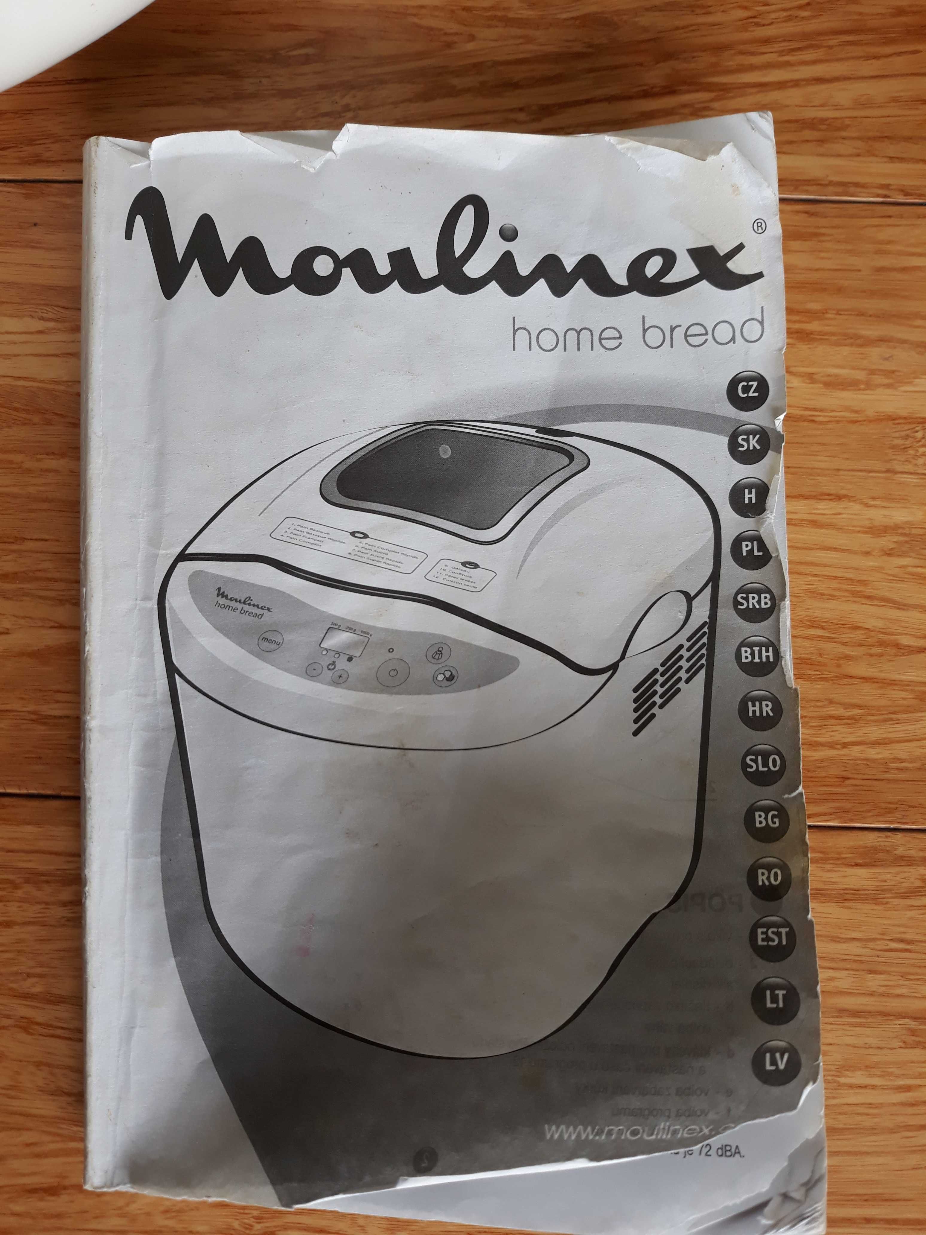 Moulinex Home Bread B08, maszyna do wypiekania chleba