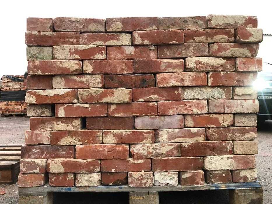stara cegła, cegła z rozbiórki, cegła z odzysku 25x12x6,5 RF
